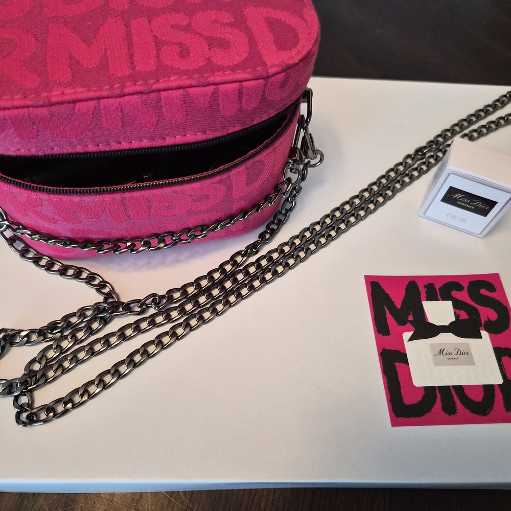Dior Fuchsia Crossbody Vanity Case